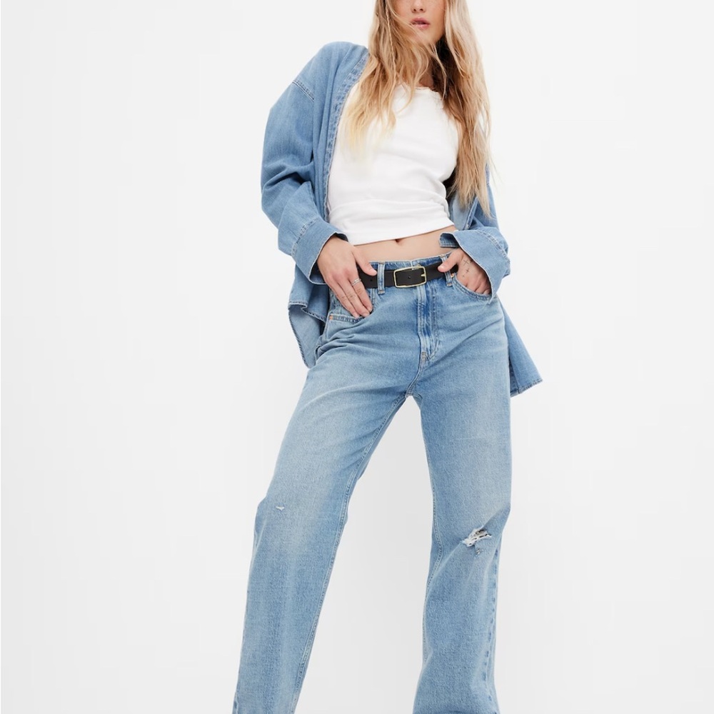 GAP High rise 90s loose fit